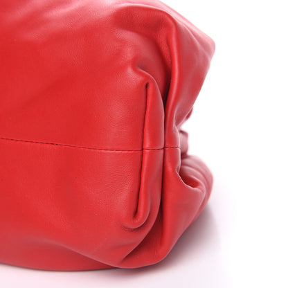 Bottega Veneta Smooth Butter Calf The Pouch Oversized Clutch Bright Red 10 of 10