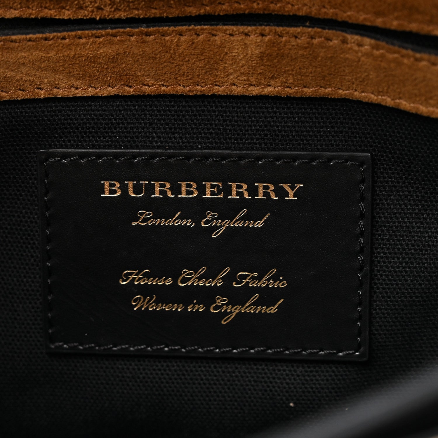 Burberry Derby Calfskin House Check Small Macken Crossbody Bag Dark Bottle Green 6 of 10