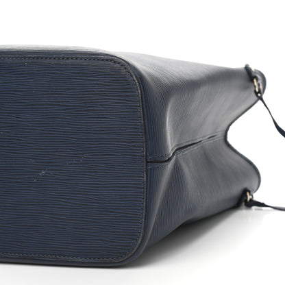 Louis Vuitton Epi Neverfull MM Indigo 10 of 14