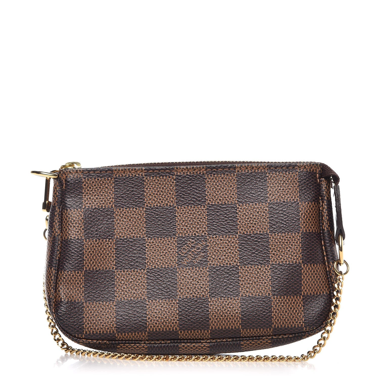 Louis Vuitton Damier Ebene Mini Pochette Accessories 1 of 8