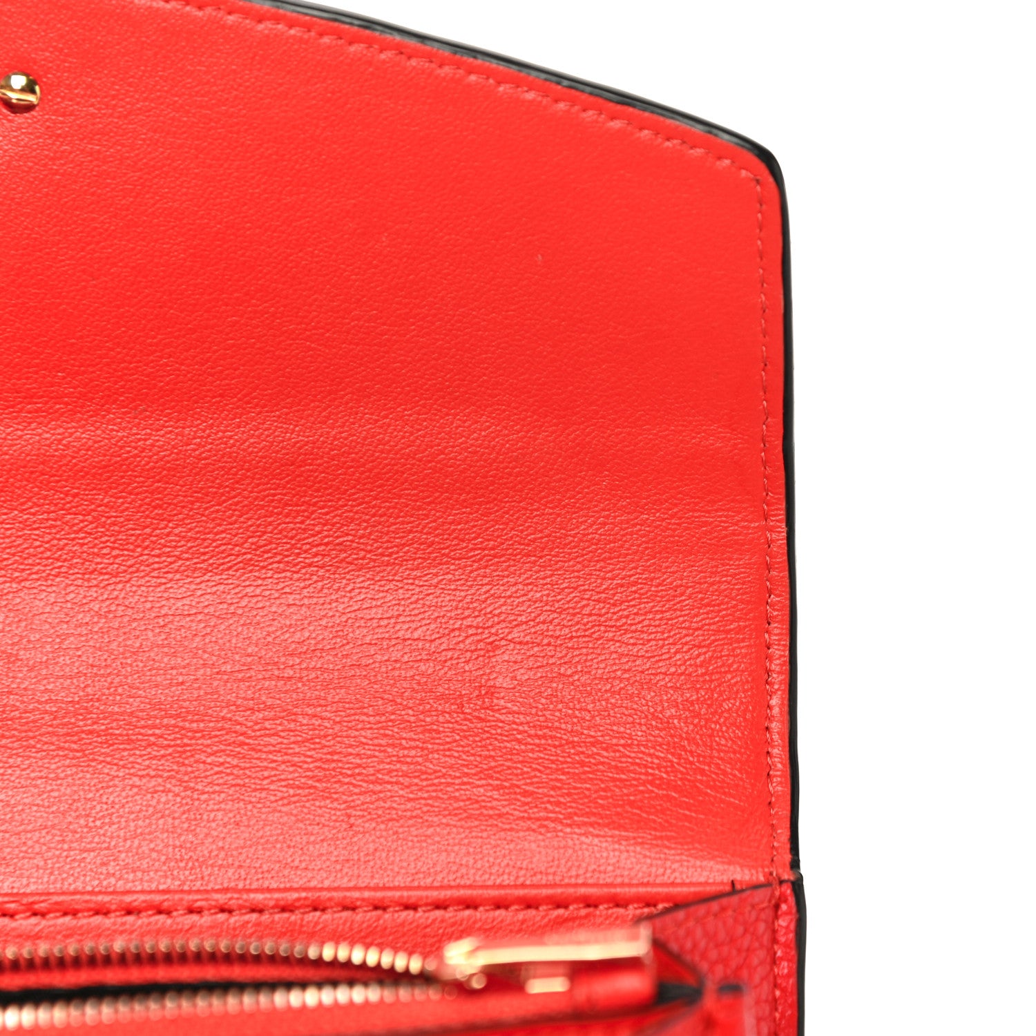 Mulberry Small Classic Grain Darley Wallet Fiery Red 10 of 14