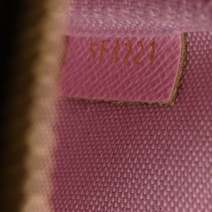 Louis Vuitton Monogram 2021 Christmas Animation Japanese Garden Mini Pochette Accessories Wisteria Pink 7 of 7