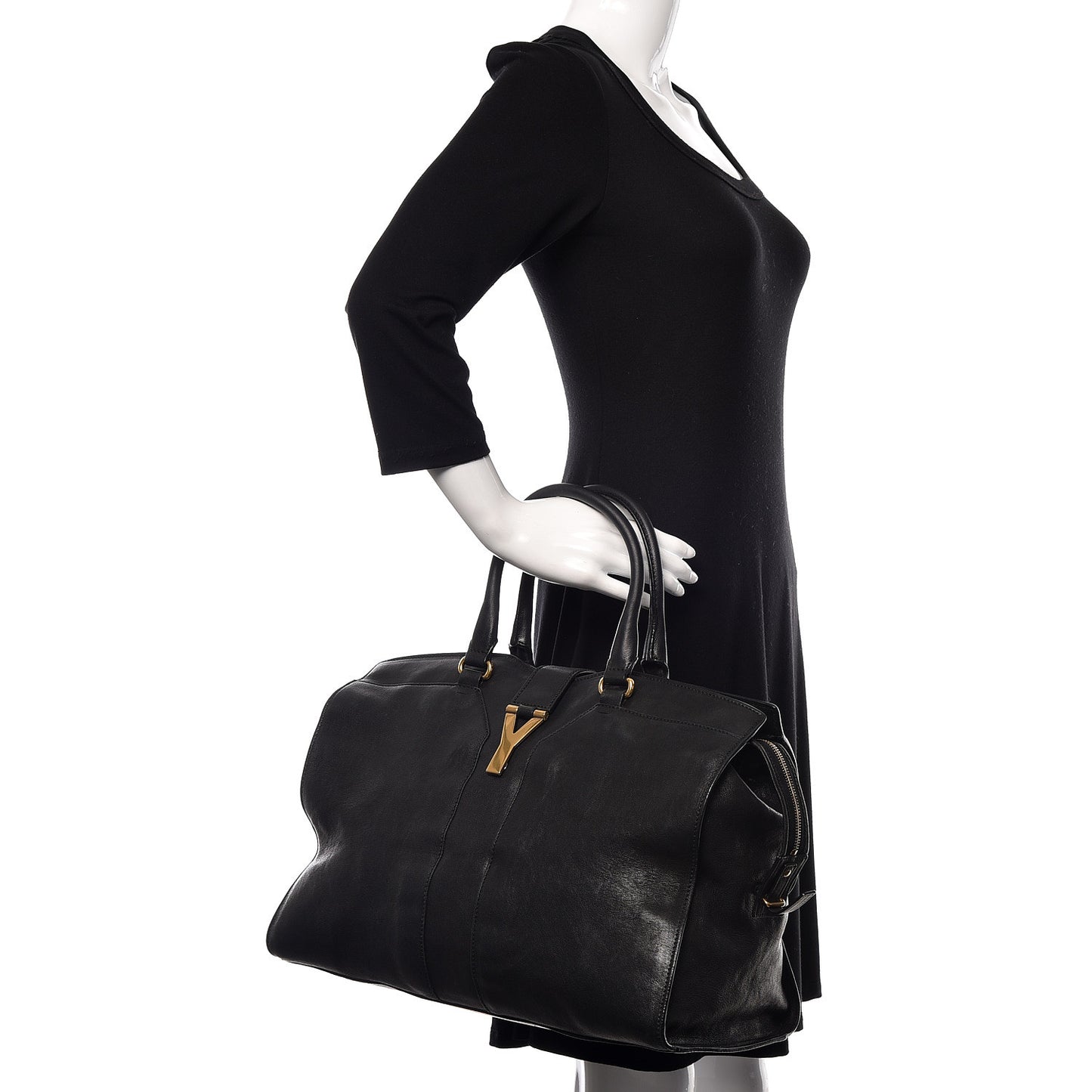 Sheepskin Large Cabas ChYc Black