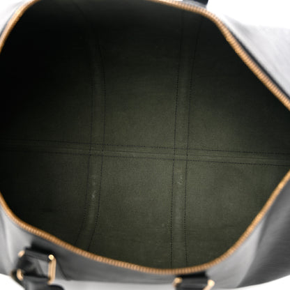 Louis Vuitton Epi Keepall 50 Black 4 of 12