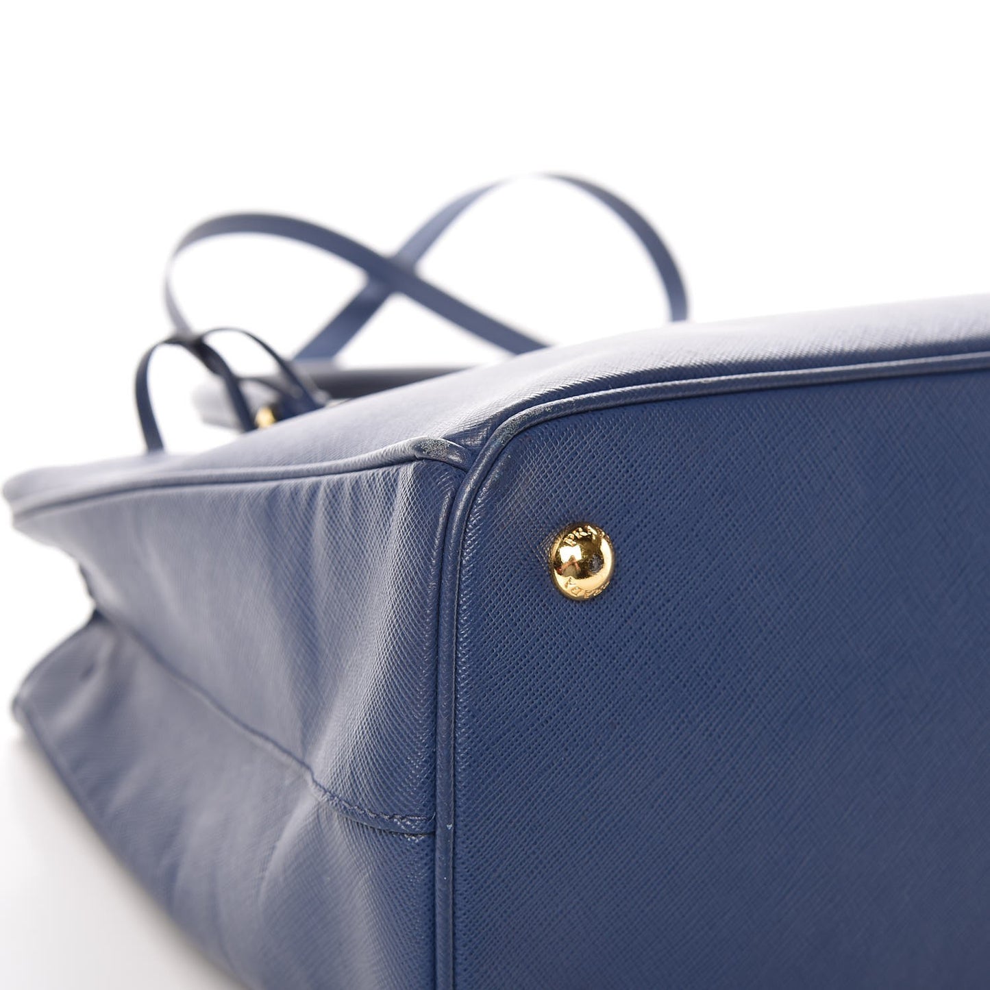 Saffiano Lux Medium Tote Bluette