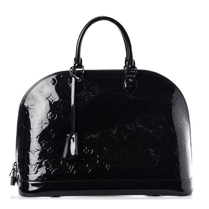 Louis Vuitton Vernis Alma GM Noir Magnetique 1 of 12