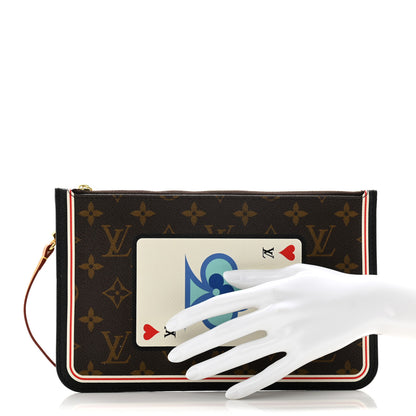 Louis Vuitton Monogram Game On Neverfull MM Pochette 2 of 10