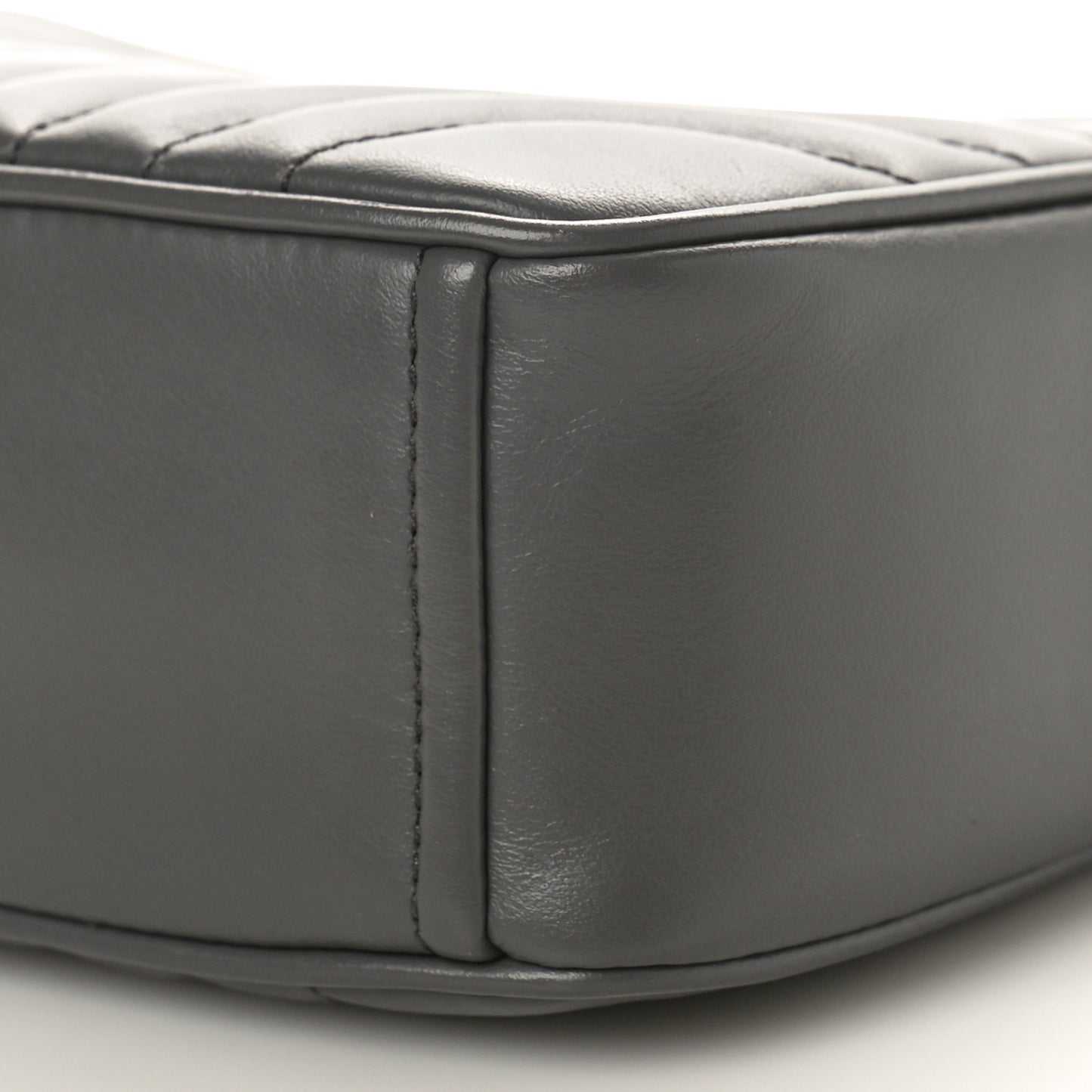 Soft Calfskin Diagramme Crossbody Bag Mercurio