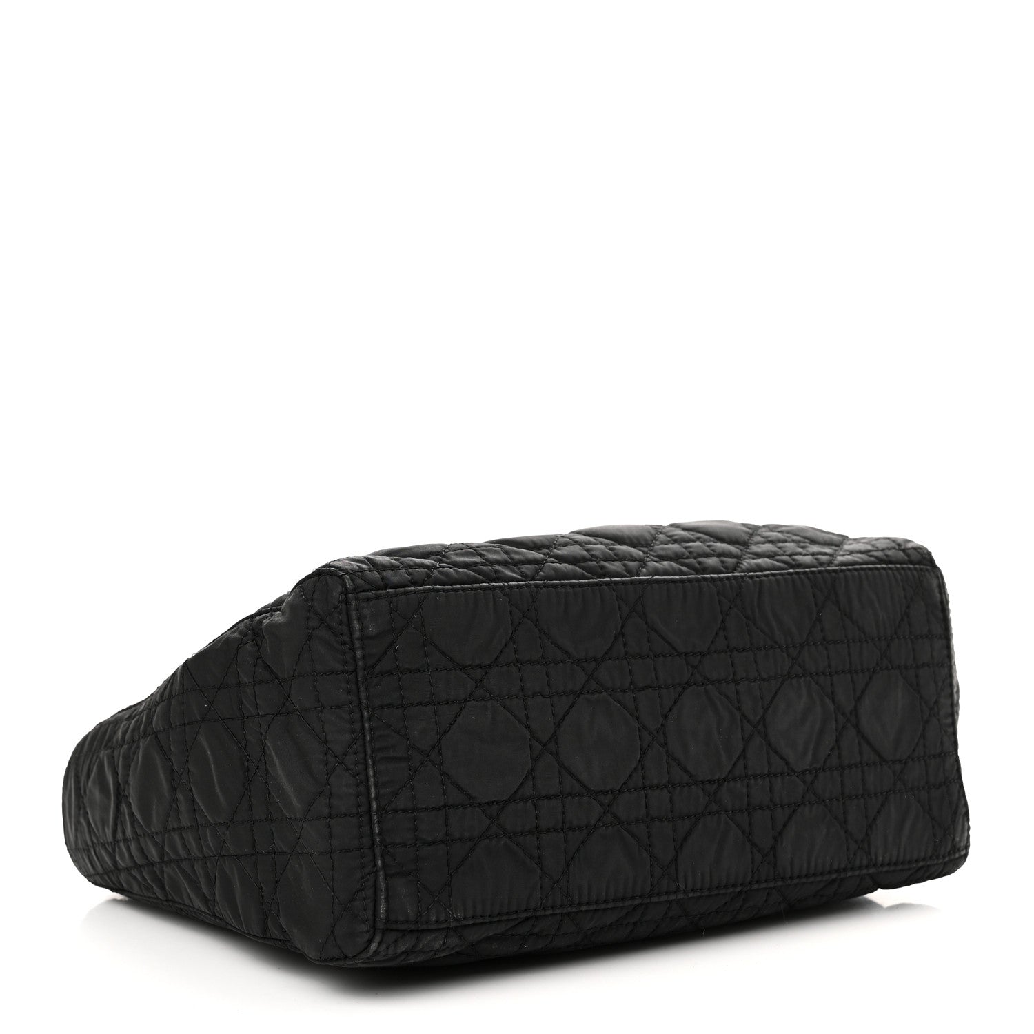 Christian Dior Nylon Cannage Medium Lady Dior Black 4 of 15