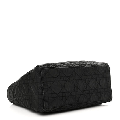 Christian Dior Nylon Cannage Medium Lady Dior Black 4 of 15