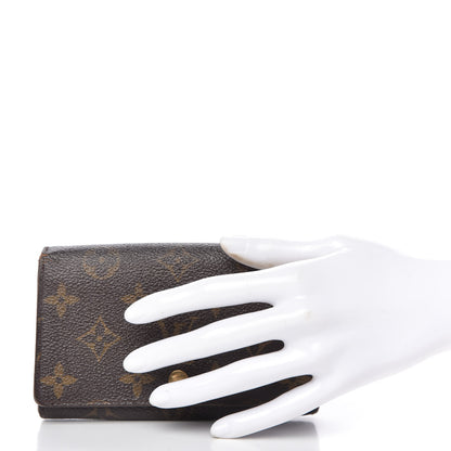 Louis Vuitton Monogram Porte-Monnaie Billets Tresor Wallet 2 of 11