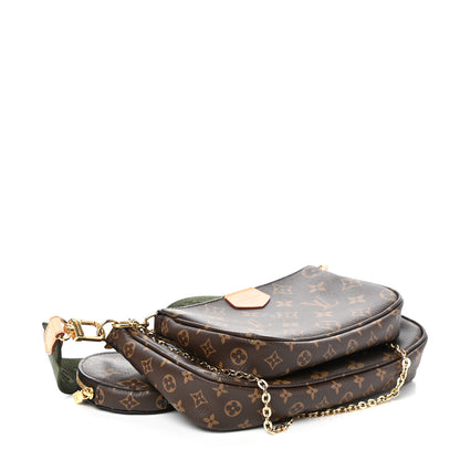 Louis Vuitton Monogram Multi Pochette Accessories Kaki 4 of 9