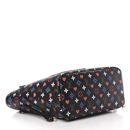 Louis Vuitton Game On Neverfull MM Black 4 of 10