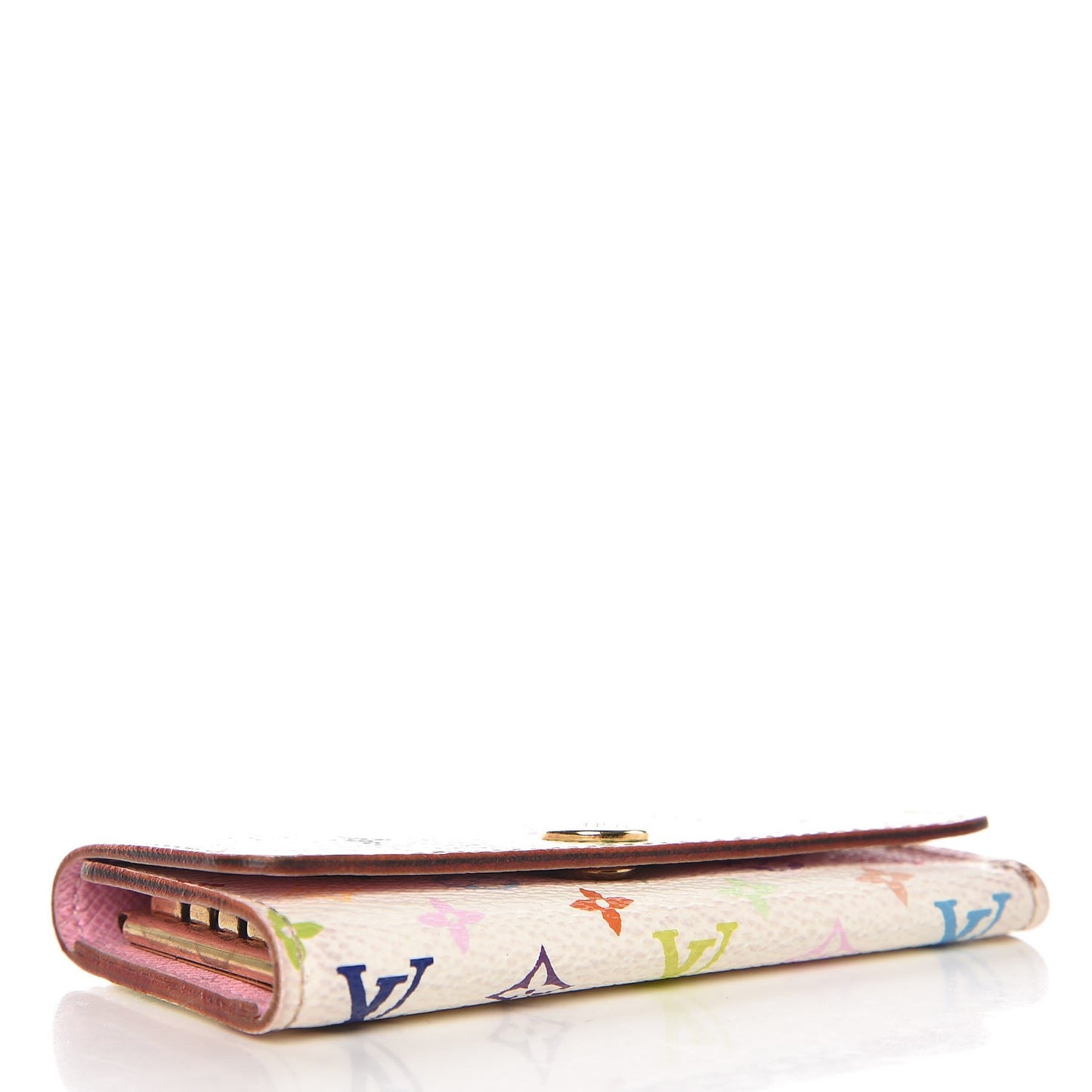 Monogram Multicolor Multicles 4 Key Holder White Litchi