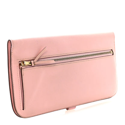 Hermes Swift Dogon Recto Verso Wallet Rose Sakura 3 of 7