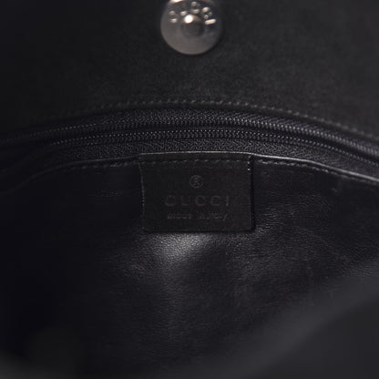 Gucci Suede Shoulder Bag Black 6 of 12