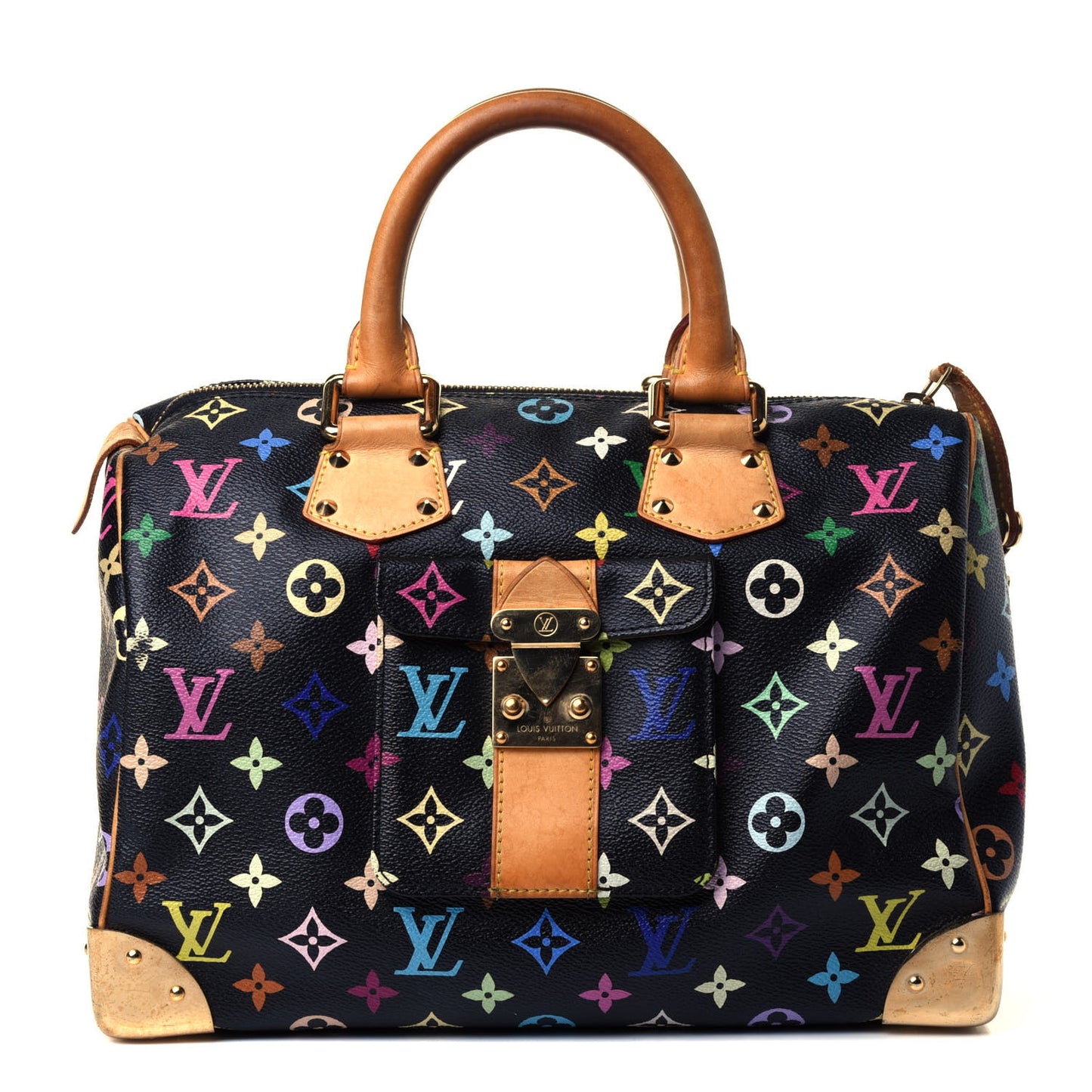 Monogram Multicolor Speedy 30 Black