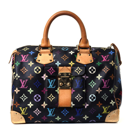 Louis Vuitton Monogram Multicolor Speedy 30 Black 1 of 4