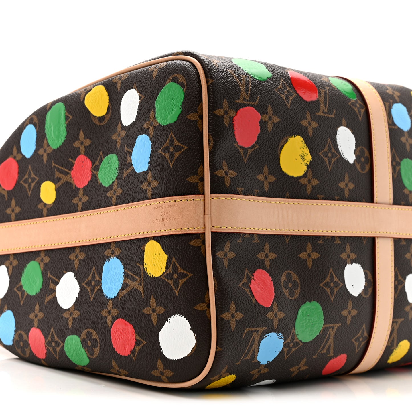 LV X YK Monogram Dots Keepall Bandouliere 45