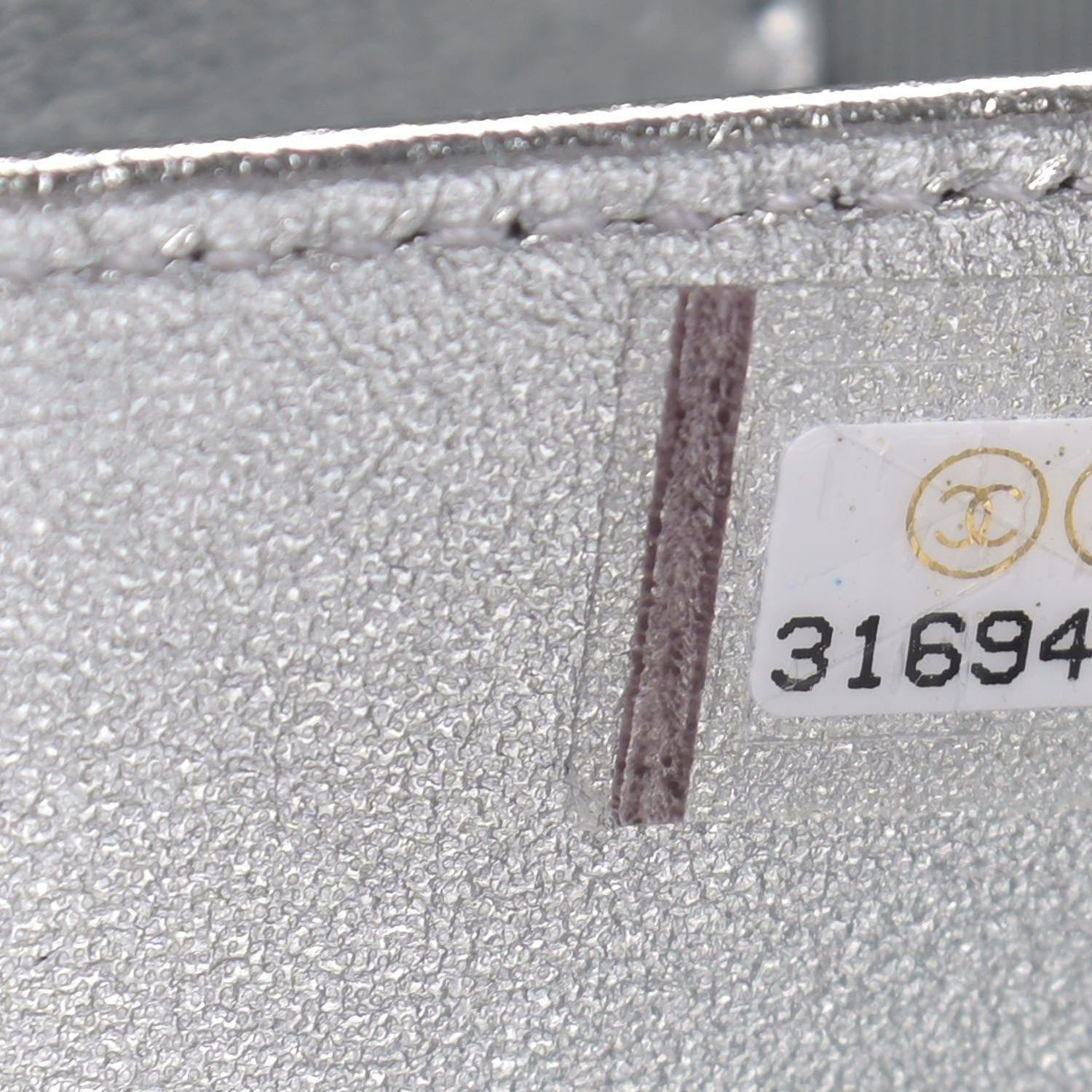 Chanel Metallic Gradient Calfskin Quilted Camera Case Blue Yellow Purple 7 of 9