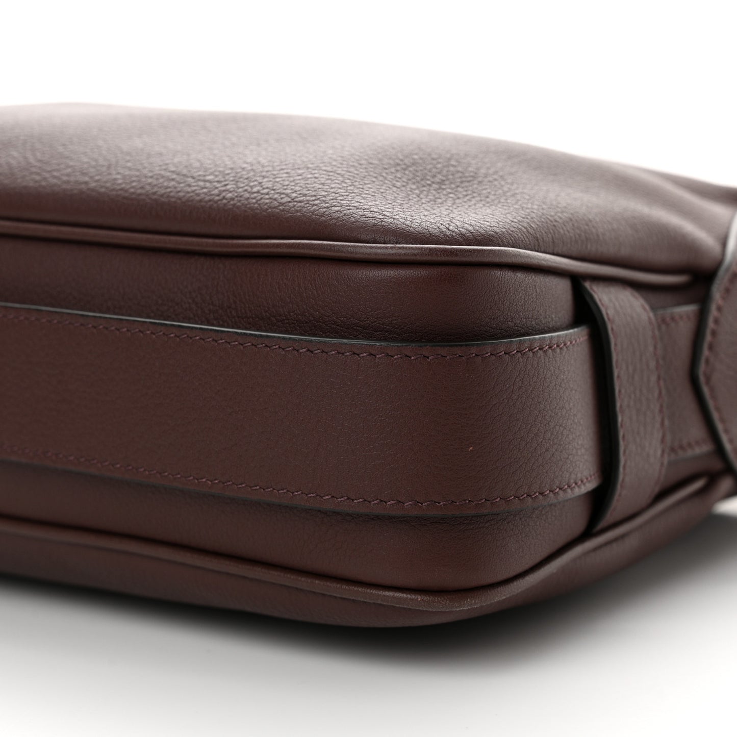 Supple Calfskin Medium Romy Shoulder Bag Hickory