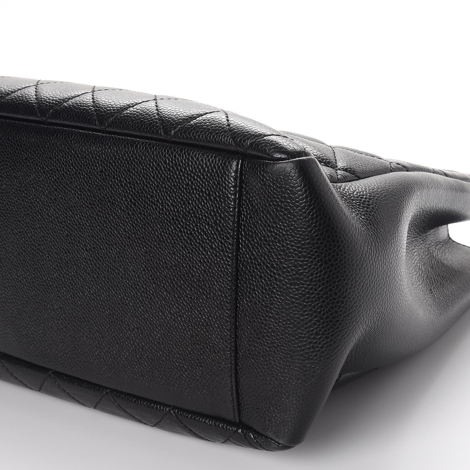 Chanel Caviar Quilted Grand Shopping Tote GST Black 14 of 14