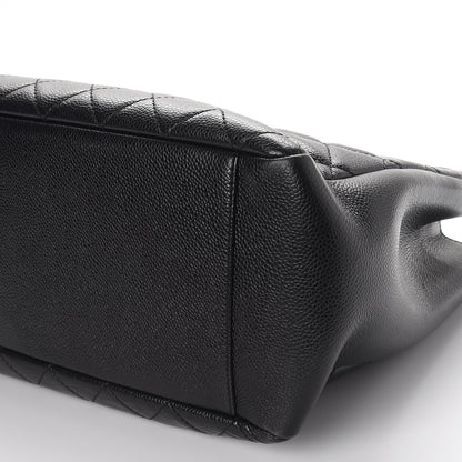 Chanel Caviar Quilted Grand Shopping Tote GST Black 14 of 14