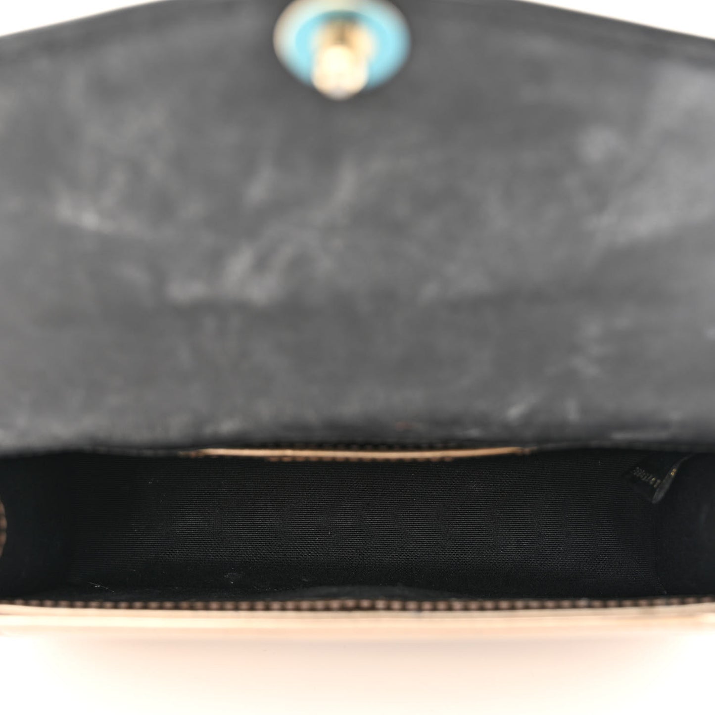 Metallic Calfskin Serpenti Forever Crossbody Bag Bronze