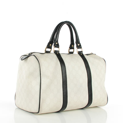 Gucci GG Plus Monogram Medium Joy Boston White Black 3 of 7