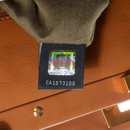 Fendi Calf Hair Patchwork Large Peekaboo Iconic Satchel Multicolor 8 of 10