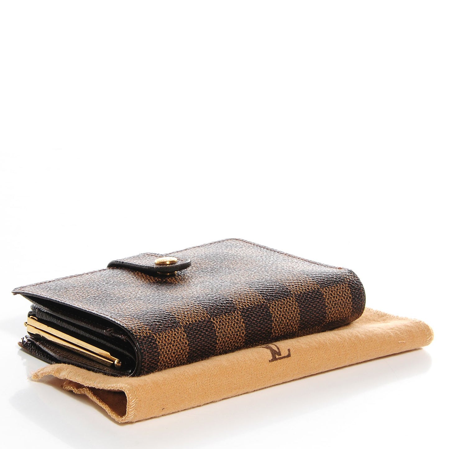 Damier Ebene French Purse Wallet