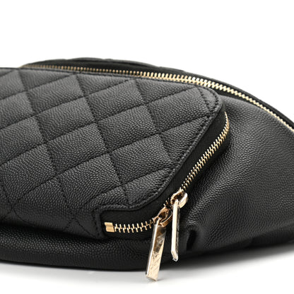 Chanel Caviar Quilted Business Affinity Waist Belt Bag Black 10 of 11