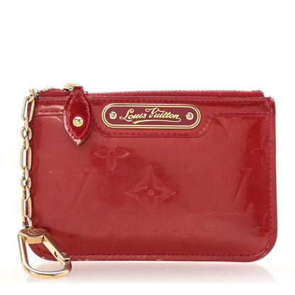 Louis Vuitton Vernis Key Pouch Pomme D'Amour 1 of 6