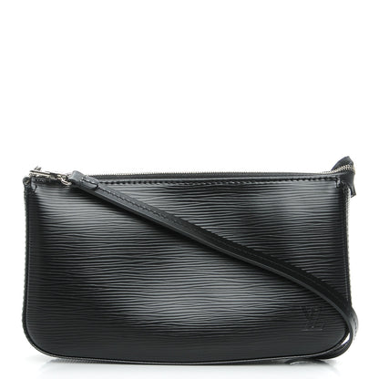 Louis Vuitton Epi Pochette Accessories NM Black 1 of 8
