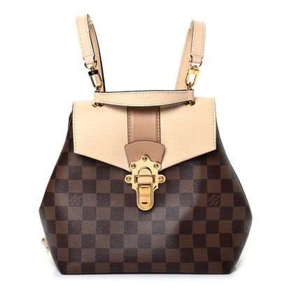 Louis Vuitton Damier Ebene Clapton Backpack Creme 1 of 4