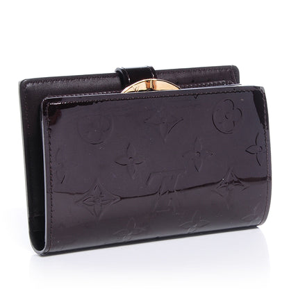 Louis Vuitton Vernis French Purse Wallet Amarante 3 of 8