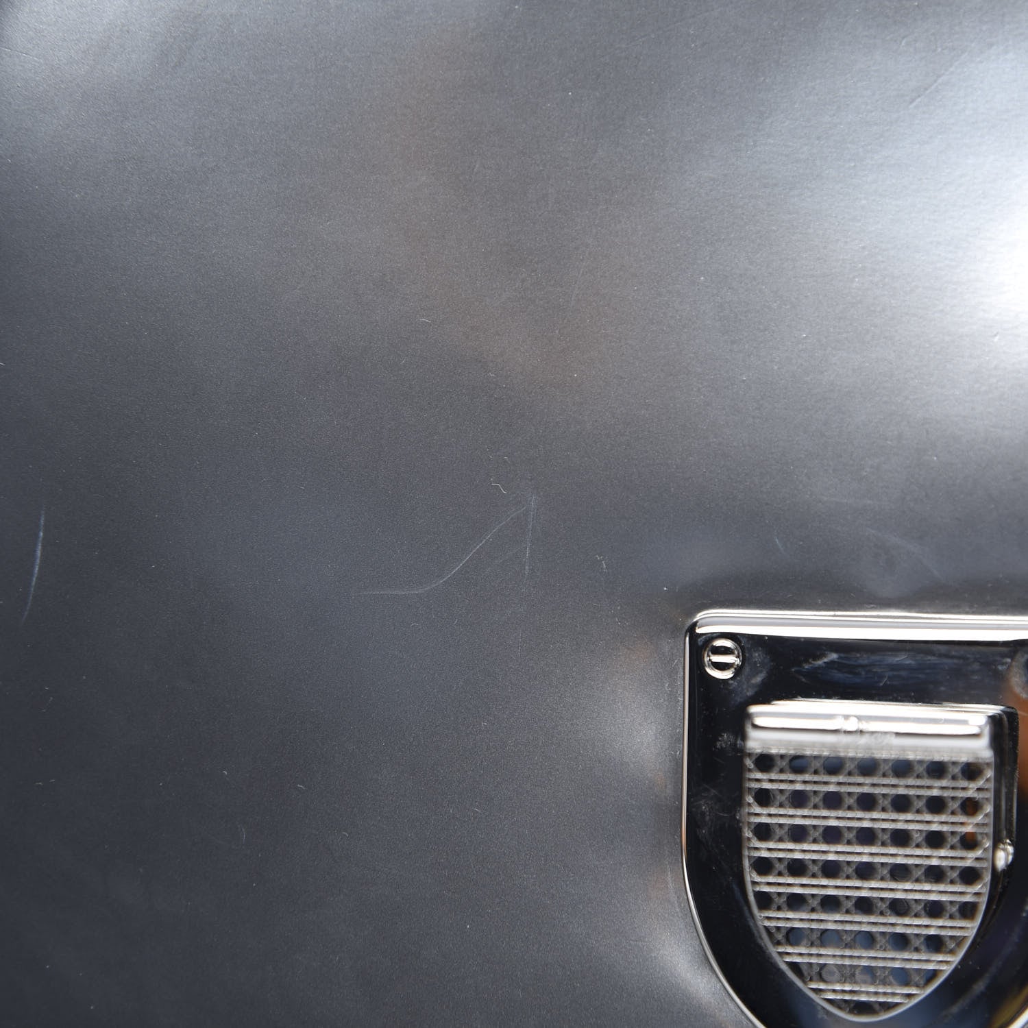 Christian Dior Metallic Patent Micro-Cannage Medium Diorama Flap Bag Silver 11 of 14