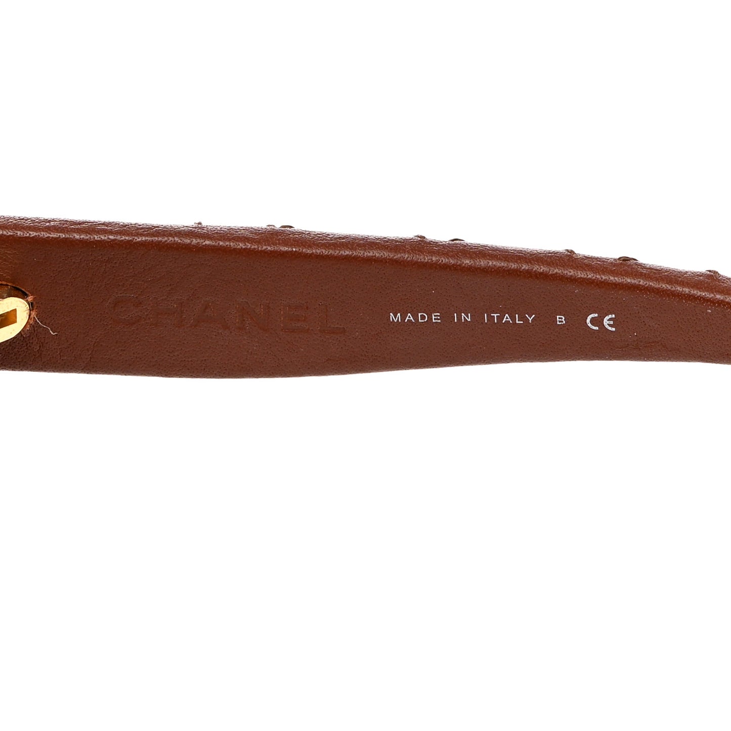 Lambskin Quilted CC Sunglasses 5199 Q Brown