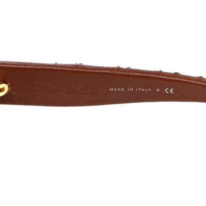 Chanel Lambskin Quilted CC Sunglasses 5199 Q Brown 6 of 11
