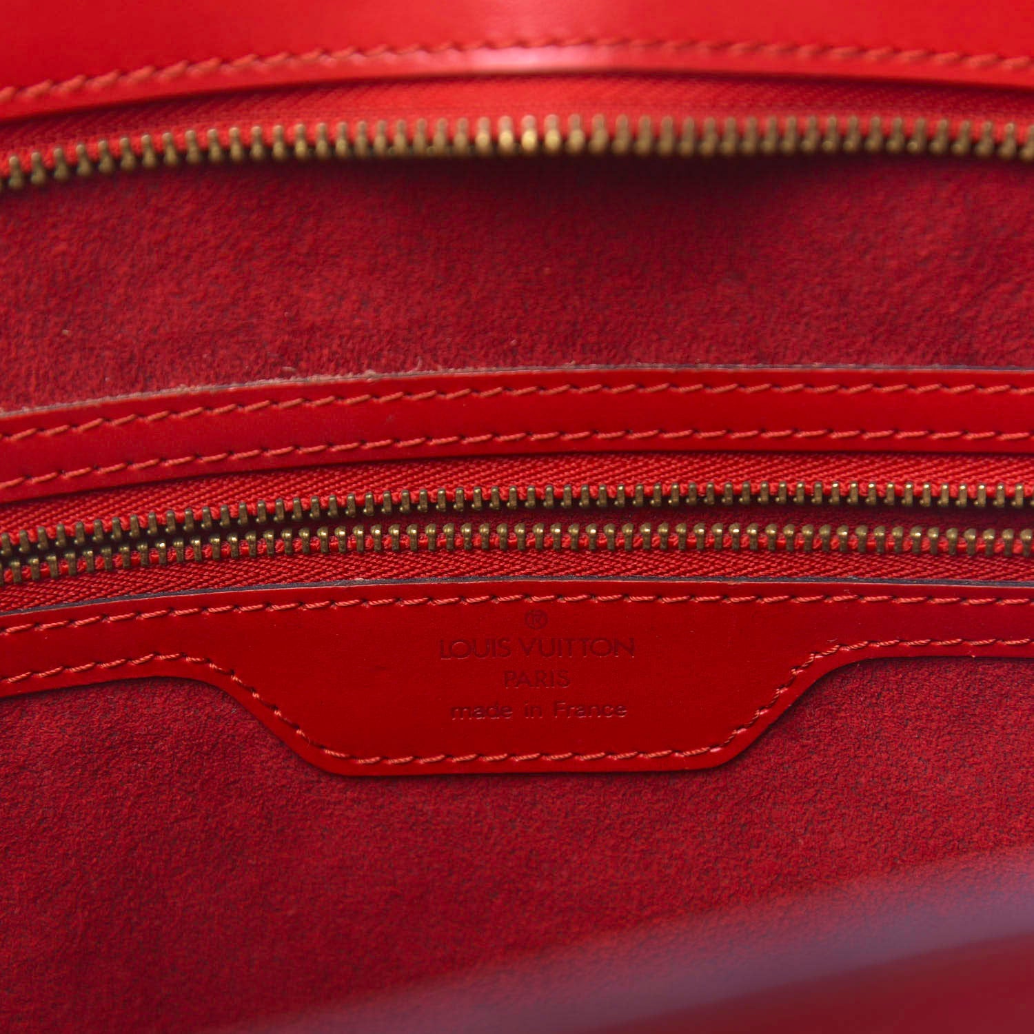 Louis Vuitton Epi Saint Jacques GM Castillan Red 8 of 13