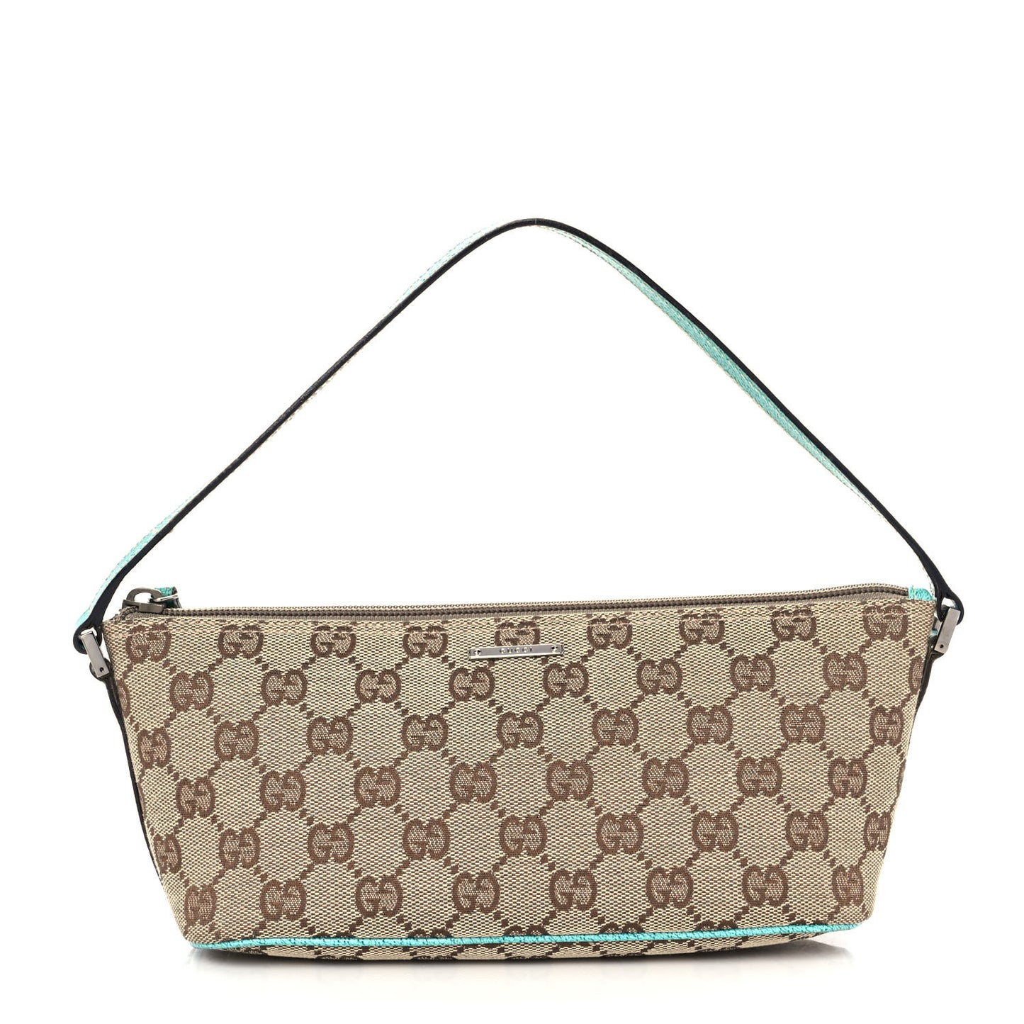 Monogram Boat Pochette Teal