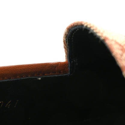 Gucci Canvas GG Monogram Horsebit Womens Jordaan Loafers 37.5 Beige Ruggine Rust 10 of 11