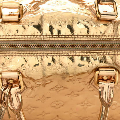 Louis Vuitton Monogram Miroir Speedy 30 Gold 15 of 24