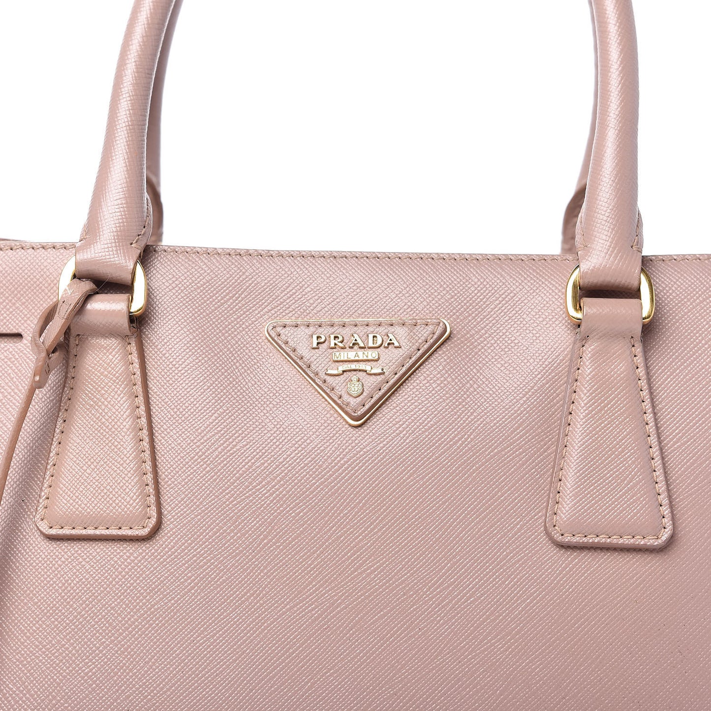 Saffiano Small Galleria Double Zip Tote Orchidea