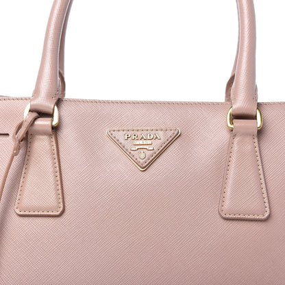 Prada Saffiano Small Galleria Double Zip Tote Orchidea 9 of 11
