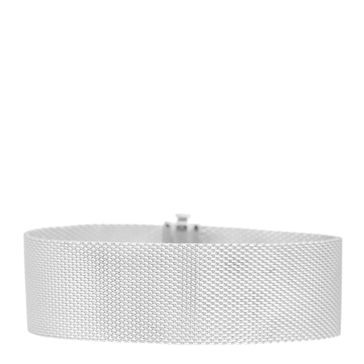 Tiffany Sterling Silver Diamond Somerset Bracelet 3 of 4