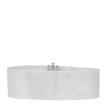 Tiffany Sterling Silver Diamond Somerset Bracelet 3 of 4