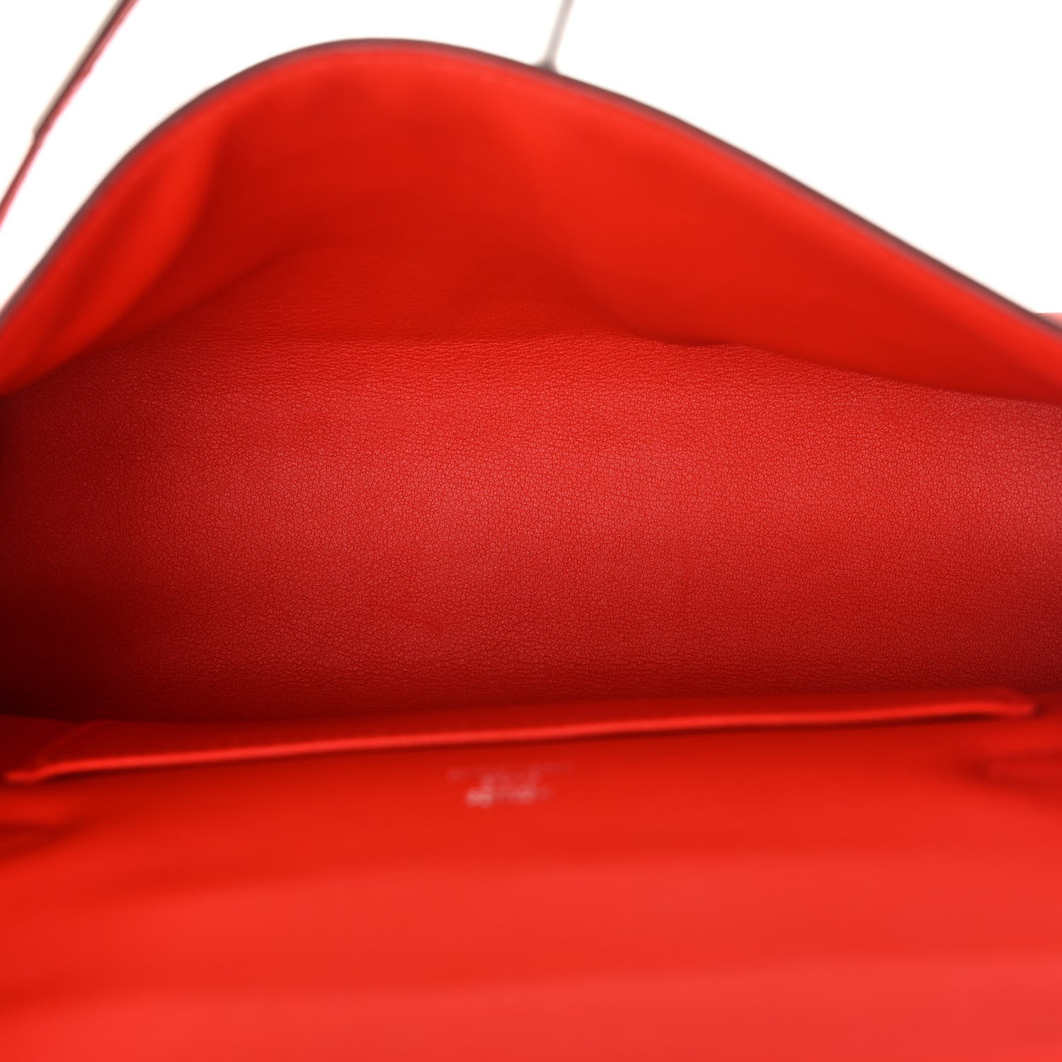 Hermes Swift Kelly Pochette Clutch Rouge Tomate 5 of 7