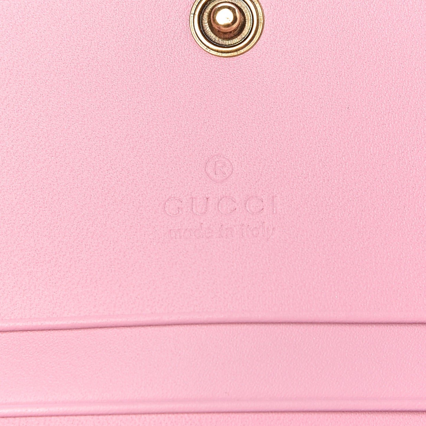 GG Supreme Monogram Strawberry Card Case