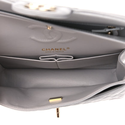 Chanel Caviar Quilted Small Double Flap Grey 5 of 10